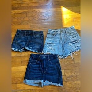 American eagle size 00 jean shorts